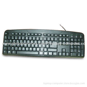 104-key Standard Computer Keyboard, USB/IBM's PS/2 Ports, Various Microsoft's Windows OS